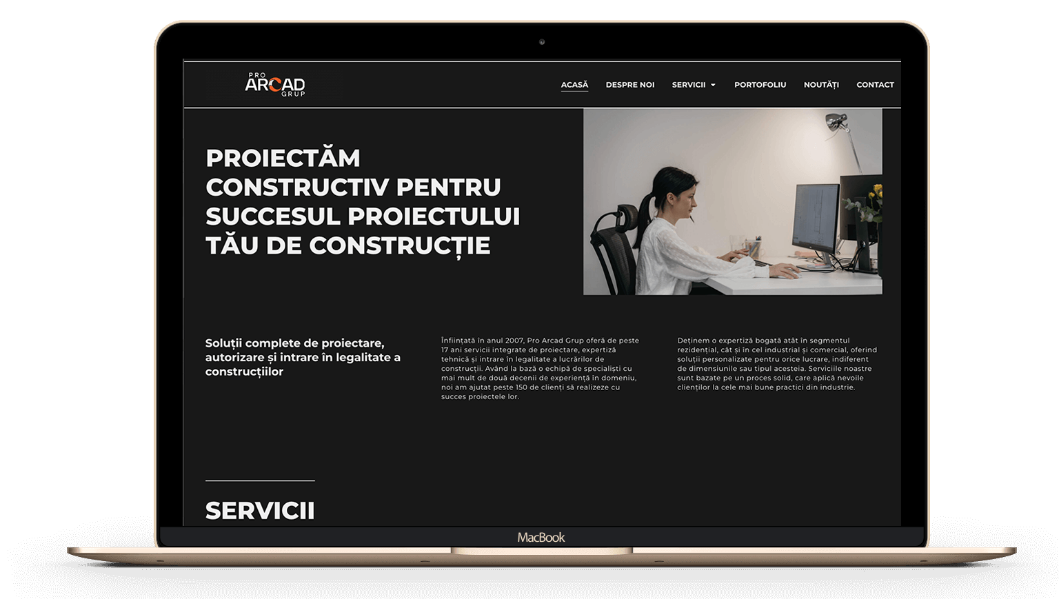 Pro-Arcad-website